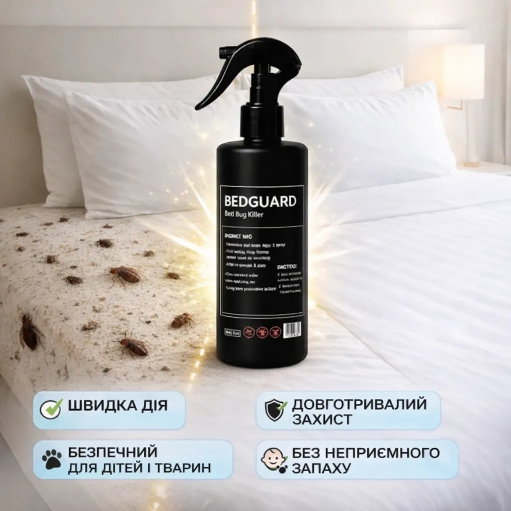 Bedguard — засіб, що перекриває доступ постільним клопам і зупиняє їх розмноження