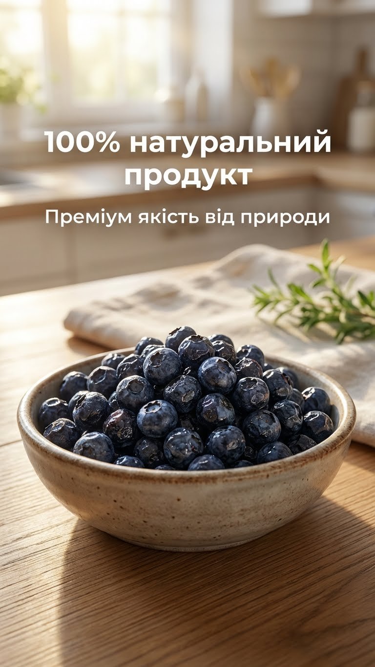 СУШЕНА ЧОРНИЦЯ ПРЕМІУМ 